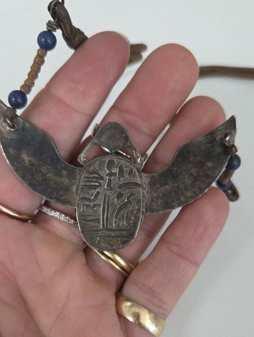 Scarab Pendant Necklace